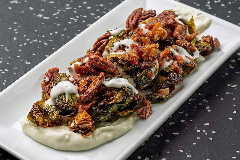 Assiette de Choux sucré-salés servi chez Super Golf